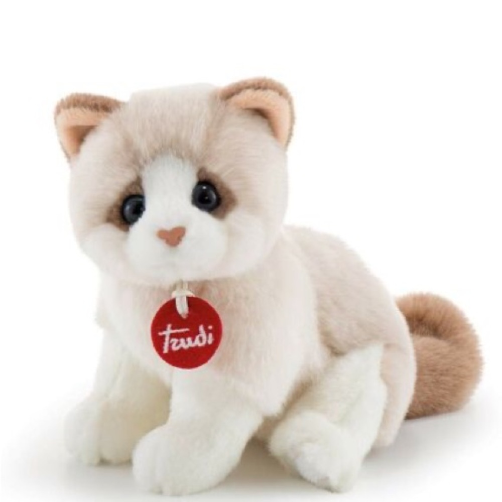 Trudi Classic Plush Cat High-Quality Soft Plush Toy with Realistic Details